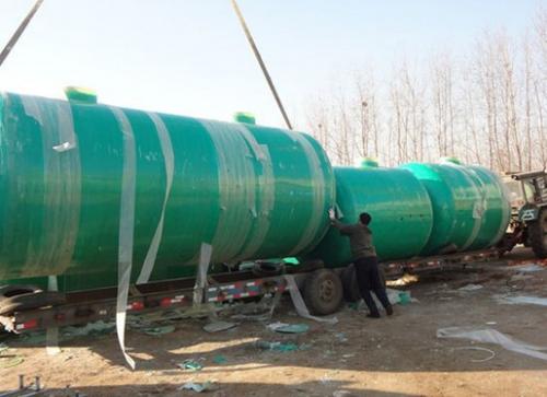 汕頭企業生活區玻璃鋼化糞池工程施工廠家-加工安裝定做